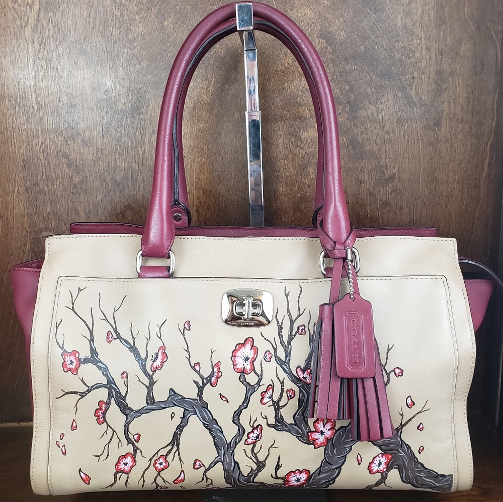 Coach legacy two tone custom painted